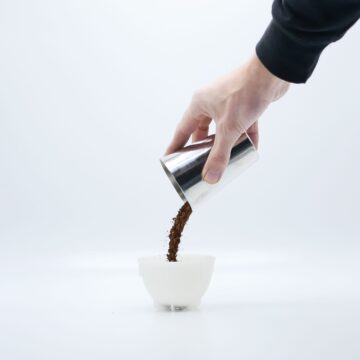 barista hustel cupping bowl coffee tasting cup bowls bowl plastic white for quality control bh-bowl-cuptaster