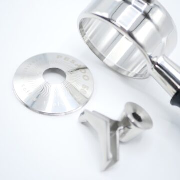 Pesado 58.5 — HYBRID Portafilter (spouted+naked) - Image 2