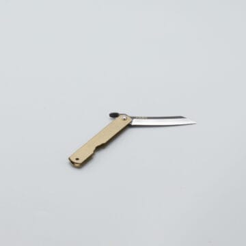 Higonokami Blue Paper Steel Knife — Bronze Iron - Image 4