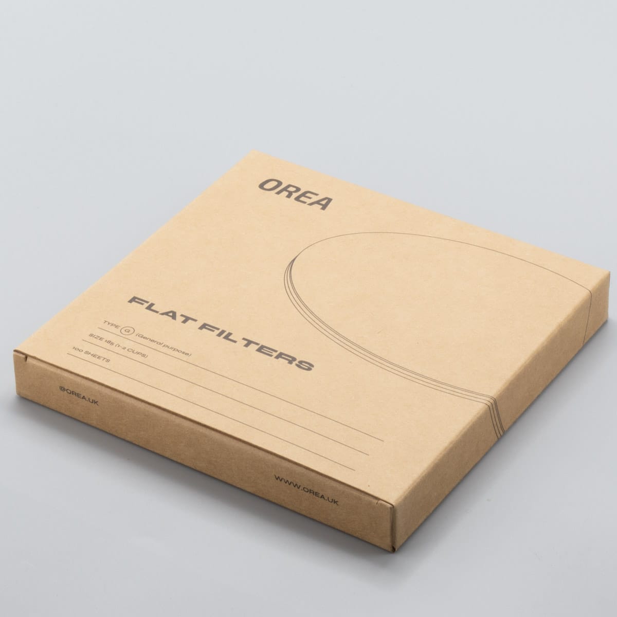 OREA Type (G) flat paper filter 185