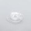 Arno Glass Cup & Saucer — Clear Glass