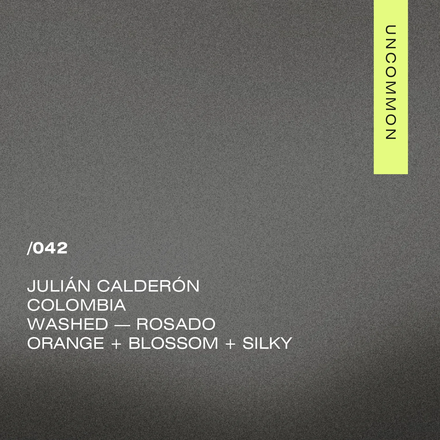 /042 Colombia — Julián Calderón