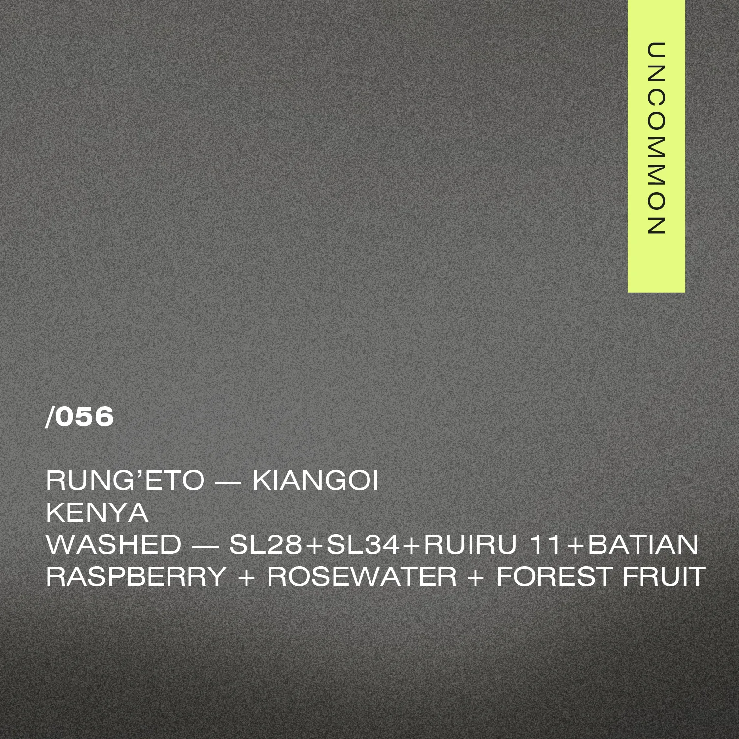 /056 Kenya — Rung'eto Kiangoi
