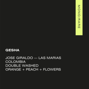 GESHA Colombia — Las Marias