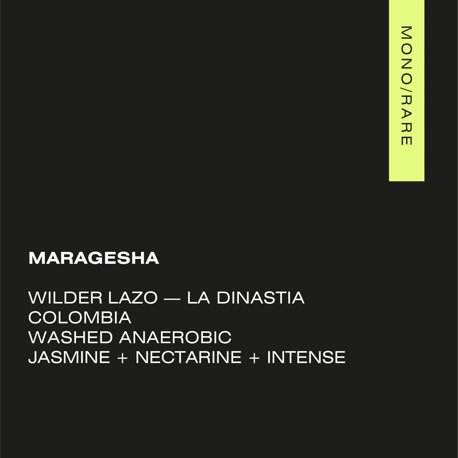 MARAGESHA Colombia  — Wilder Lazo