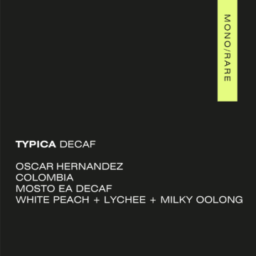 TYPICA DECAF Colombia - Nogales