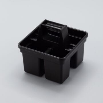 PENCO Storage Small Caddy black/clear - Image 2