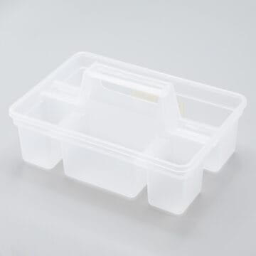 PENCO Storage Large Caddy black/clear - Image 3