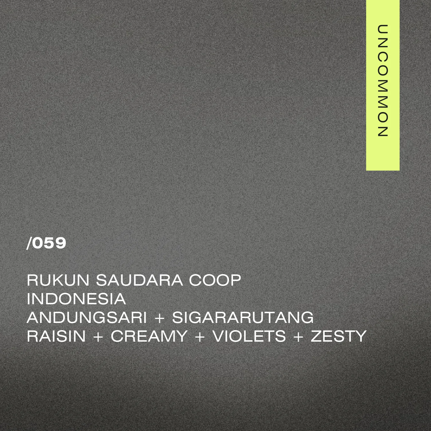 /059 Indonesia — Rukun Saudara